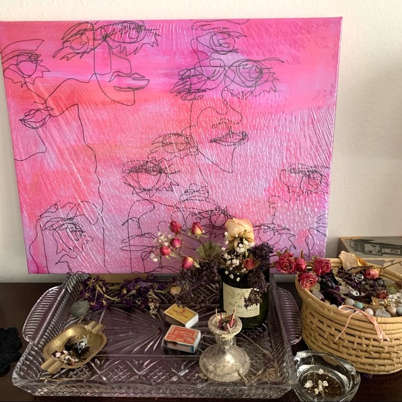 Lovely Star Original Artwork Print on Canvas - Picture 3 of 15